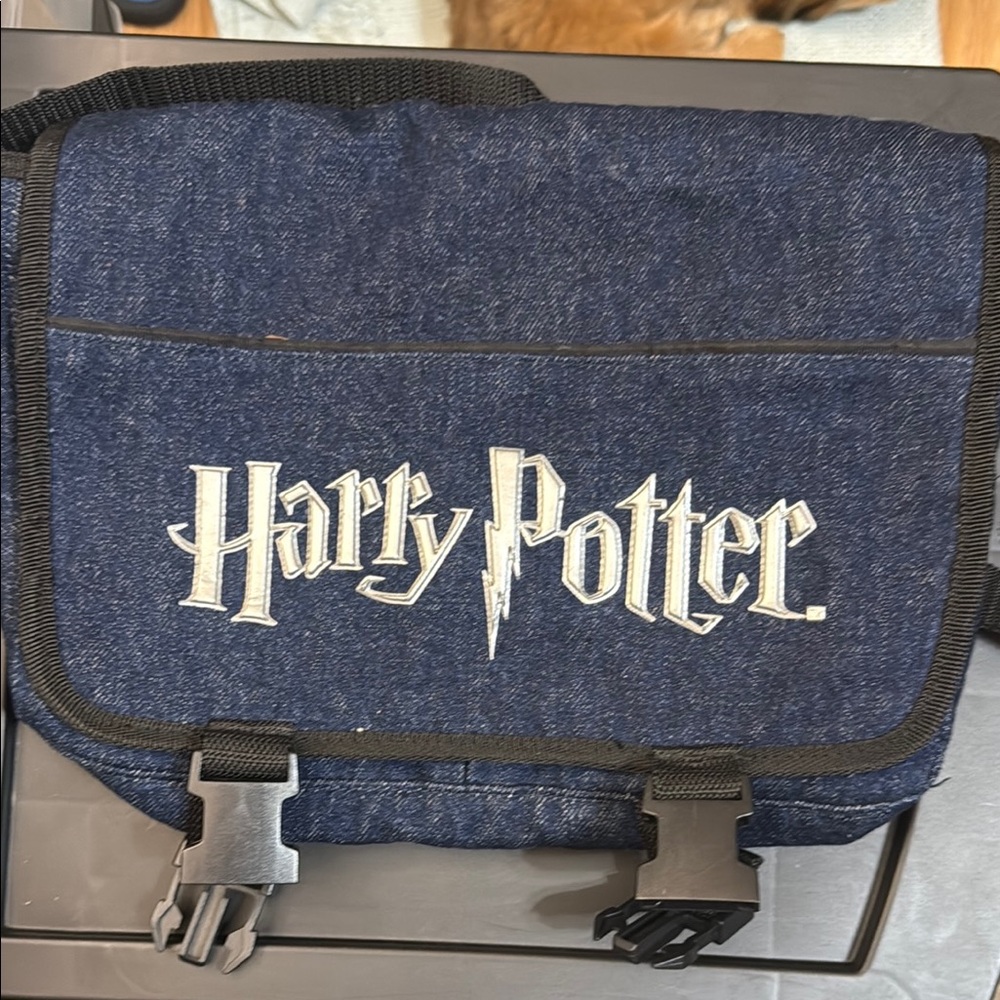 Harry Potter Denim Messenger Bag